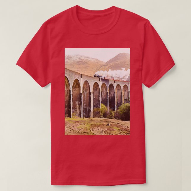 Camiseta Viaducto de Glenfinnan (Diseño del anverso)