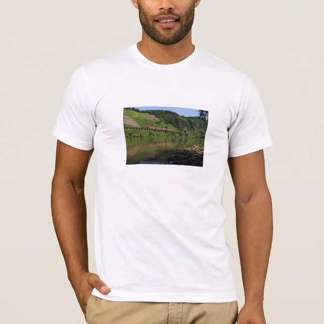 Camiseta Viaducto de propensión Pünderich con Personenzug (Anverso)