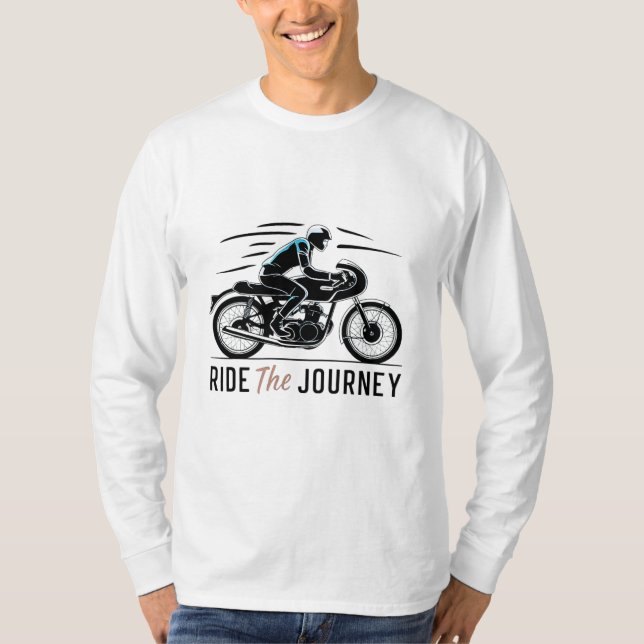 Camiseta Viaja por el viaje - Diseño de un elegante logo pa (Anverso)