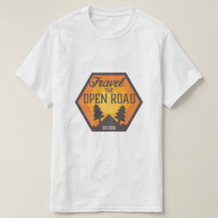 Camiseta Viaja por la ruta abierta
