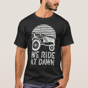 Camiseta Viajamos En Dawn Dad Lawn Mower Make Laugh Day Yar