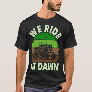 Camiseta Viajamos En Dawn Lawn Mower Farmer Dad Tractor Yar