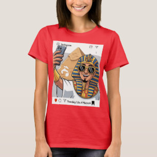 Camiseta Viajando como un Faraón