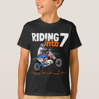 Camiseta Viajando en motocicleta de 7 sucios 7 años de anti