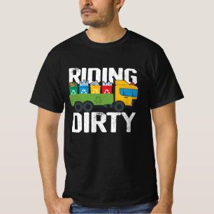 Camiseta Viajando en sucio día de la basura Cos de reciclaj