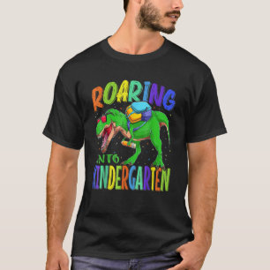 Camiseta Viajando por los jardines de infancia, los dinosau