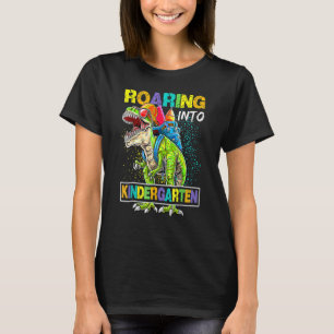 Camiseta Viajando por los jardines de infancia, los dinosau