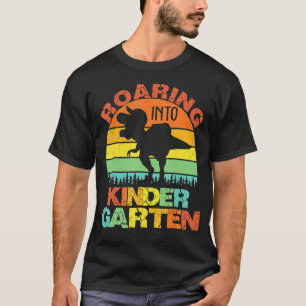 Camiseta Viajando por los jardines de infancia, los dinosau