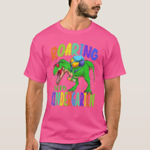 Camiseta Viajando por los jardines de infancia, los dinosau