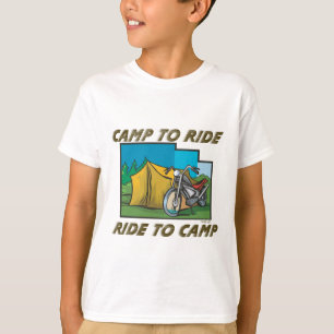 Camiseta Viajar al campamento