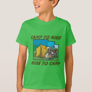 Camiseta Viajar al campamento