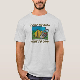 Camiseta Viajar al campamento