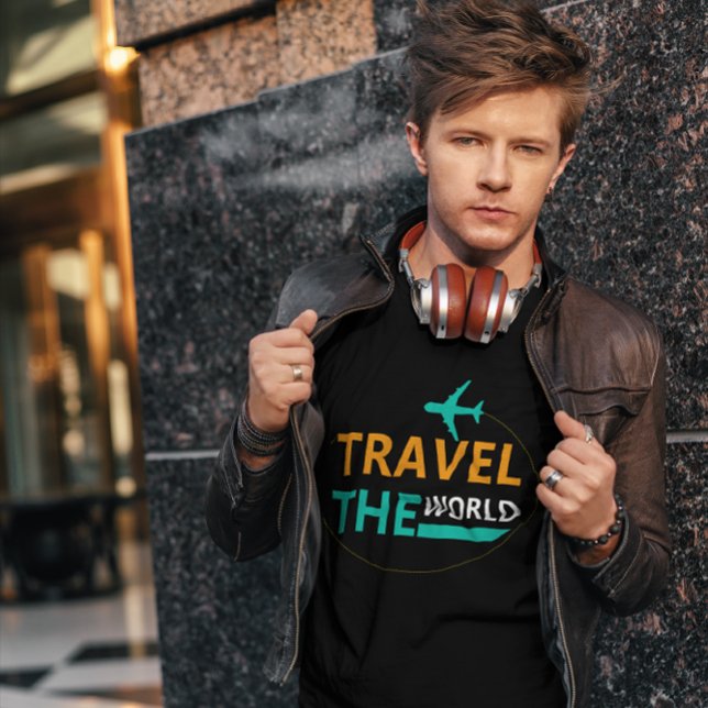 CAMISETA VIAJAR AL MUNDO | TURISTA (Subido por el creador)