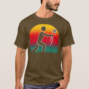Camiseta Viajar atrás en el tiempo con el voleibol de playa