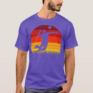 Camiseta Viajar atrás en el tiempo con el voleibol de playa