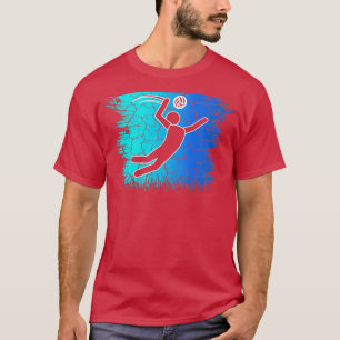 Camiseta Viajar atrás en el tiempo con el voleibol de playa