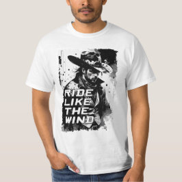 Camiseta Viajar Como El Viento Rastreado Vecino Salvaje De