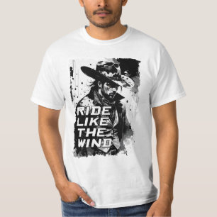 Camiseta Viajar Como El Viento Rastreado Vecino Salvaje De