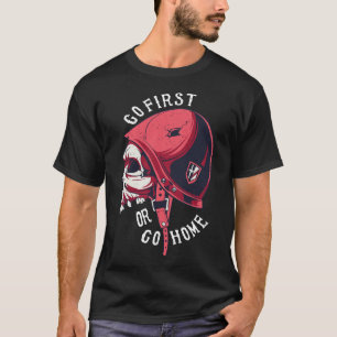 Camiseta Viajar como un guerrero: Hamlet de ciclista