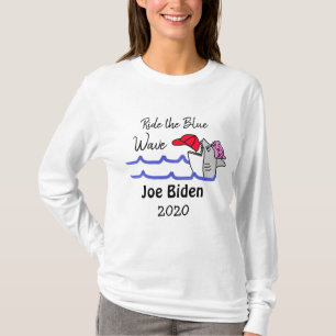 Camiseta Viajar en la ola azul: El voto demócrata Joe Biden