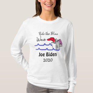 Camiseta Viajar en la ola azul: El voto demócrata Joe Biden