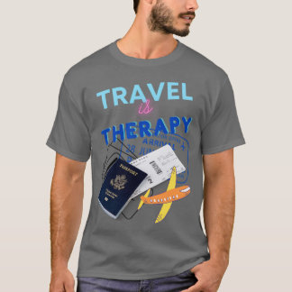 Camiseta Viajar es Terapia 1