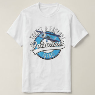 Camiseta Viajar Explorar Israel Fabuloso
