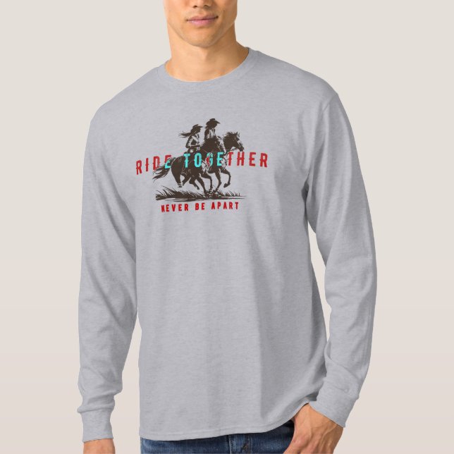 Camiseta Viajar juntos - Una maravillosa vida occidental |  (Anverso)