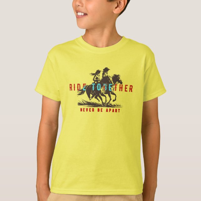 Camiseta Viajar juntos - Una maravillosa vida occidental |  (Anverso)