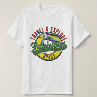 Camiseta Viajar para explorar el fabuloso logo de Ghana