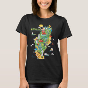 Camiseta Viajar por Asia Taiwán Familia Taipei Vacaciones S