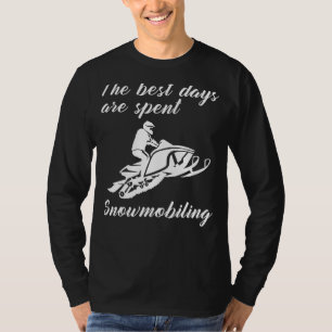 Camiseta Viajar y rugir con risa: Los mejores días son brev