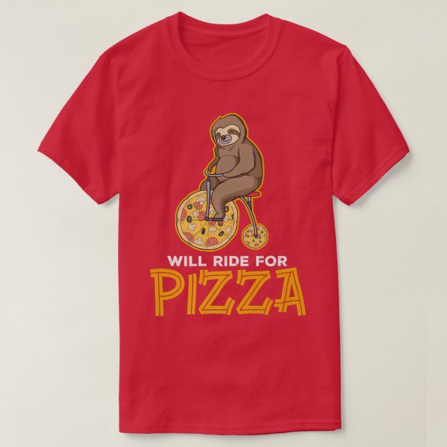 Camiseta Viajará A La Pizza Premium 36085977 (Diseño del anverso)