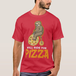 Camiseta Viajará A La Pizza Premium 36085977
