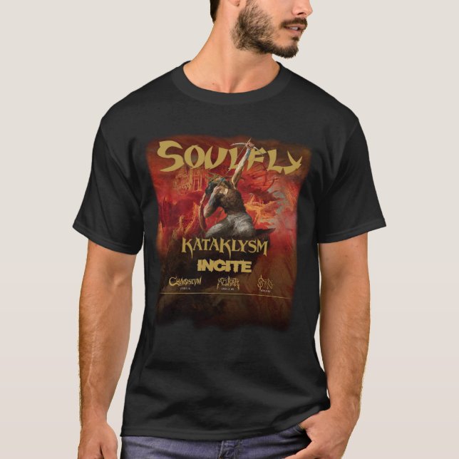 CAMISETA VIAJE 2018 - DE SOULFLY FRENTE 2019 (Anverso)