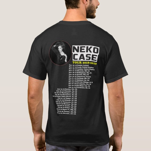 CAMISETA VIAJE 2018 DEL CASO DE NEKO (Reverso)
