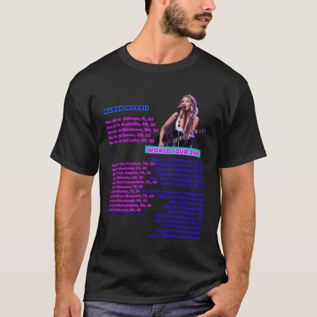 CAMISETA VIAJE 2019 DE MAREN MORRIS (Anverso)