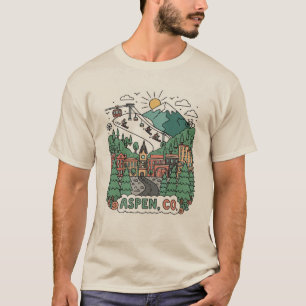 Camiseta Viaje a Aspen Colorado