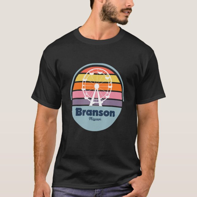Camiseta Viaje A Branson Vacaciones En Campamento De Sender (Anverso)