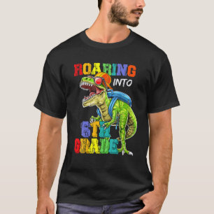 Camiseta Viaje A Dinosaurio De 6º Grado Para Volver A Scho