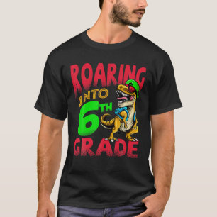 Camiseta Viaje A Dinosaurio De 6º Grado Para Volver A Scho