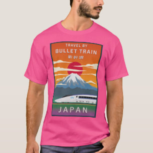 Camiseta Viaje a Japón en tren de bala - Shinkans de la ser