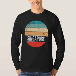 Camiseta Viaje a la ciudad de Asia en Singapur