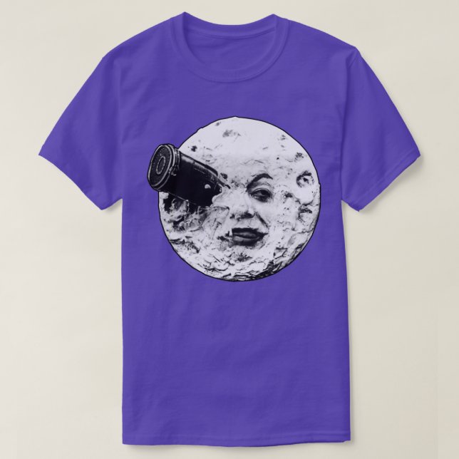 Camiseta Viaje a la luna Le Voyage Dans La Lune solo (Diseño del anverso)