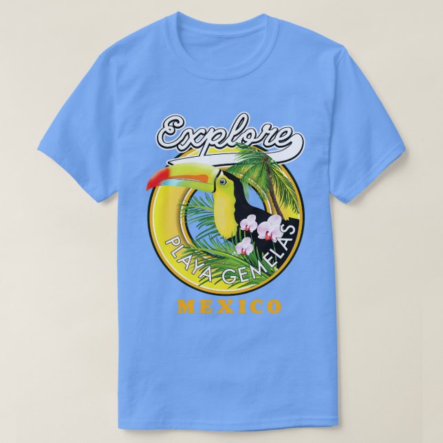 Camiseta Viaje a Playa Gemelas (Diseño del anverso)