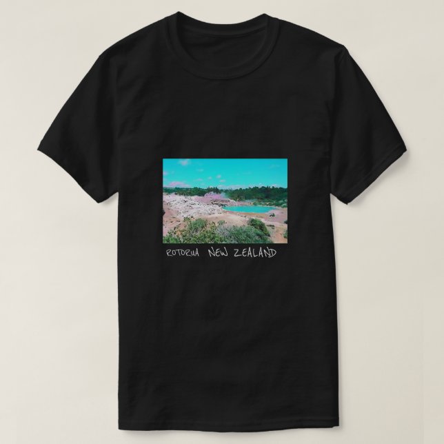 Camiseta Viaje a Rotorua Nueva Zelanda (Diseño del anverso)