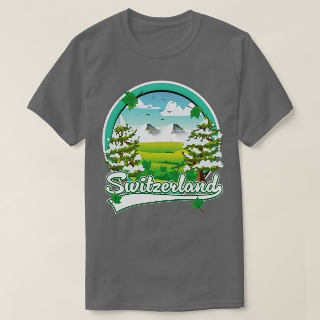 Camiseta Viaje a Suiza (Diseño del anverso)