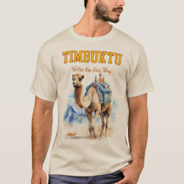Camiseta Viaje a Tombuctú: Expedición de camellos
