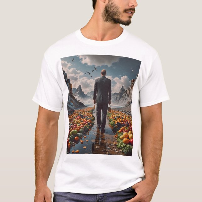 Camiseta Viaje a través de los desagües de abundancia (Anverso)