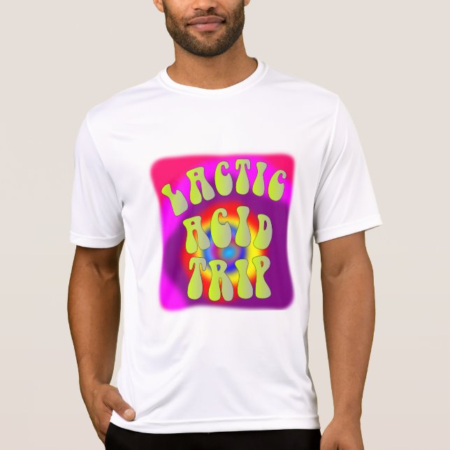 Camiseta Viaje ácido láctico (Anverso)